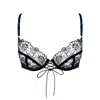 Monique Morin Lingerie Women's Whisper Wired Demi Bra Black In Black