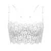 Monique Morin Lingerie Women's White Frisson Bustier Crystal In White
