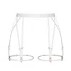 Monique Morin Lingerie Women's White Frisson Garters In White