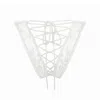 Monique Morin Lingerie Women's White Moonstruck Bikini Crystal