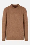 Monitaly Crew-neck Sweater In Brown