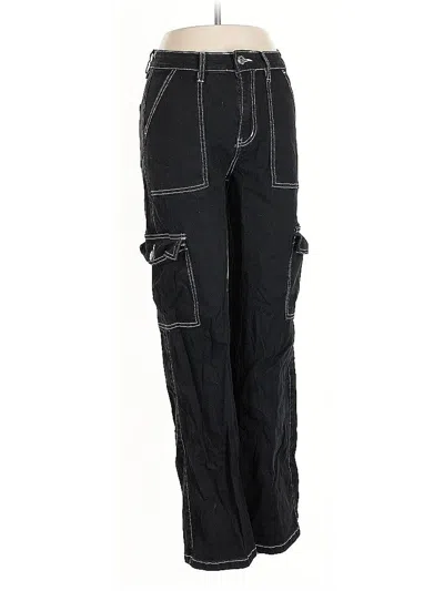 Pre-owned Monkey Ride Jeans Cargo Pants In Black