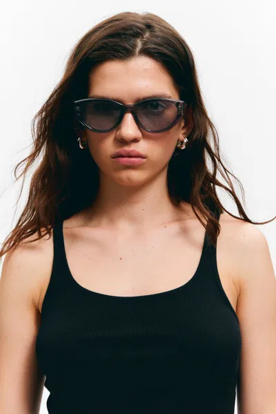 Monki Angular Cat-eye Sunglasses