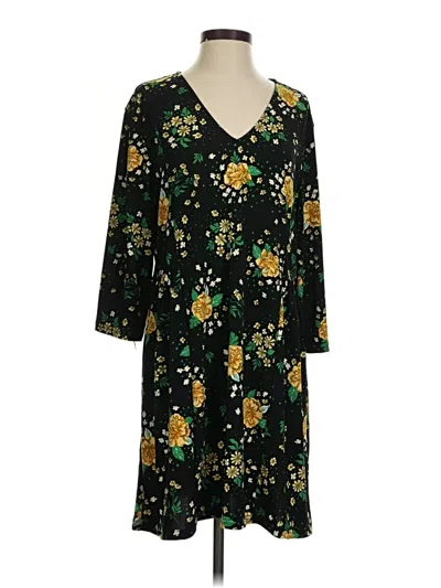 Pre-owned Monki Casual Dress In Black
