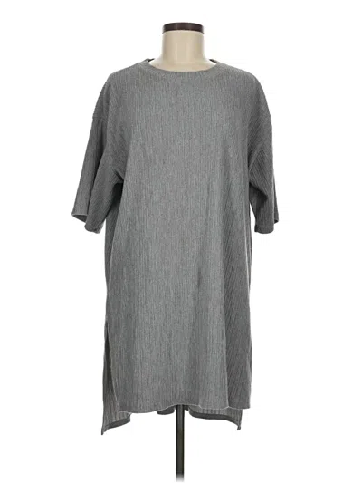 Pre-owned Monki Casual Dress In Gray