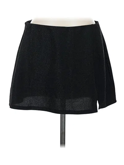 Pre-owned Monki Casual Skirt In Black