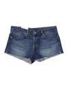 Monki Denim Shorts In Blue