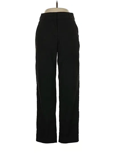 Pre-owned Monki Dress Pants In Black