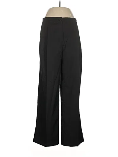 Pre-owned Monki Dress Pants In Black