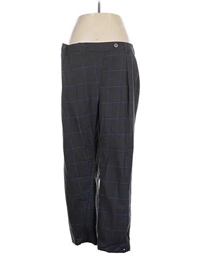 Pre-owned Monki Dress Pants In Blue