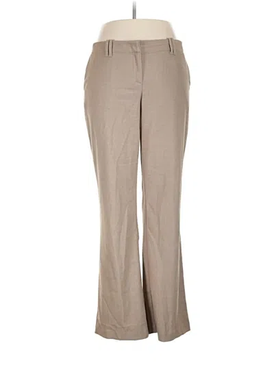 Pre-owned Monki Dress Pants In Tan