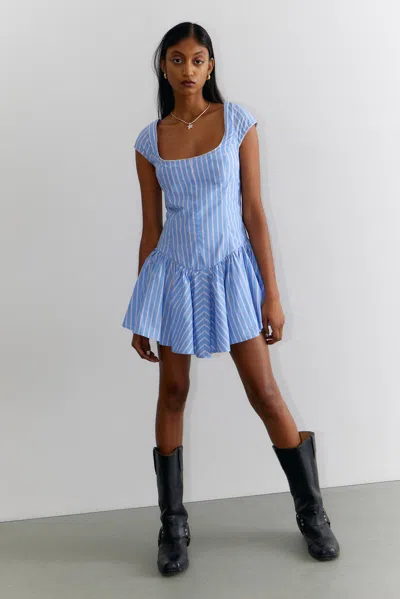 Monki Fit And Flare Mini Dress