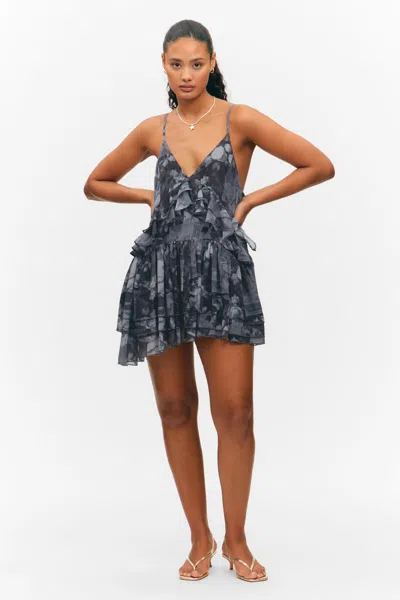 Monki Layered Ruffled Mini Cami Dress