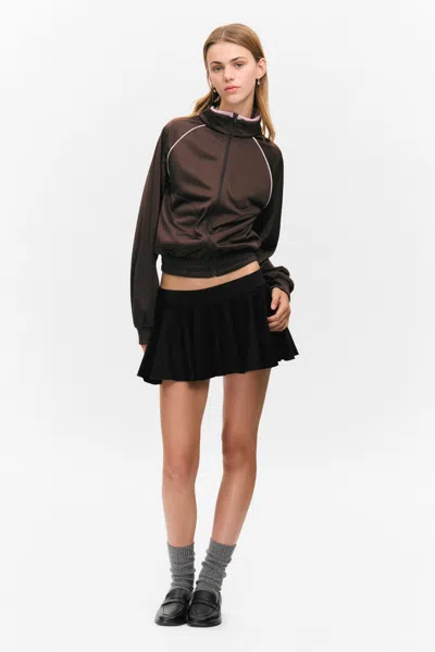 Monki Low Rise Flared Mini Skort