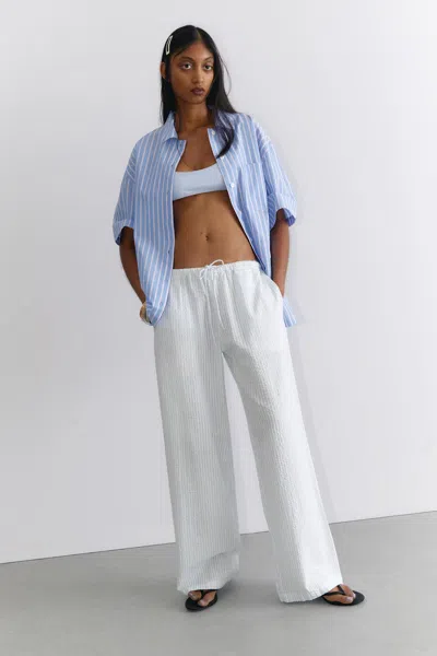 Monki Low-rise Relaxed Pull-on Trousers