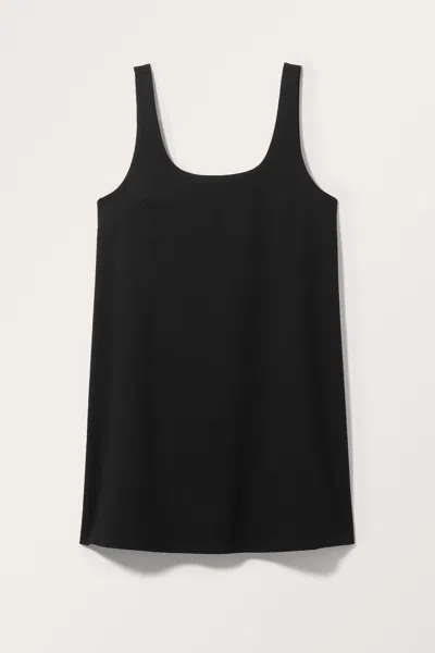 Monki Mini Pinafore Dress