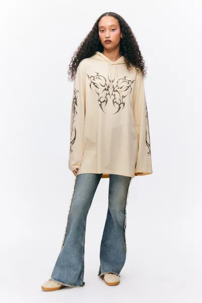 Monki Oversized Hoodie Mini Dress