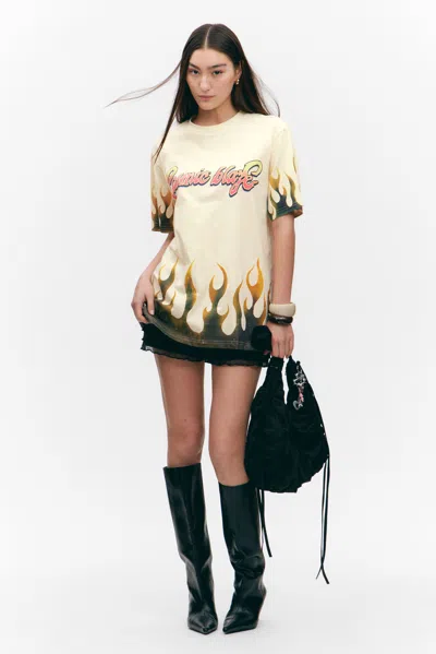 Monki Oversized Throw-on T-shirt