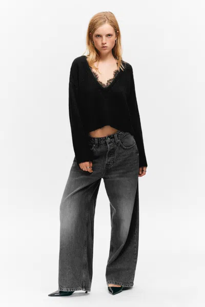 Monki Peggy Low Rise Loose Baggy Leg Jeans