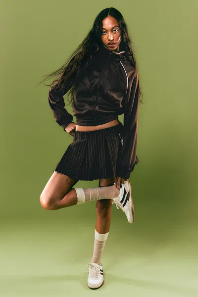 Monki Pleated Mini Suiting Skirt