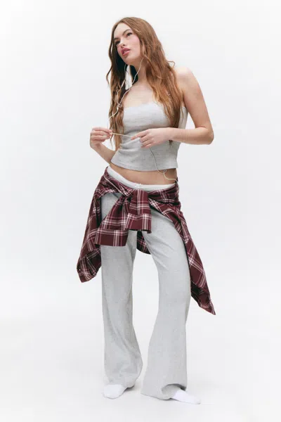 Monki Pointelle Strap Top