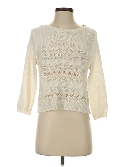 Pre-owned Monki Pullover Sweater In Ivory