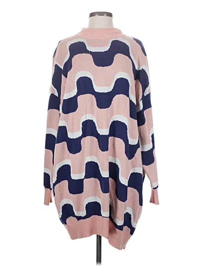 Pre-owned Monki Pullover Sweater In Pink