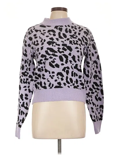Pre-owned Monki Pullover Sweater In Purple