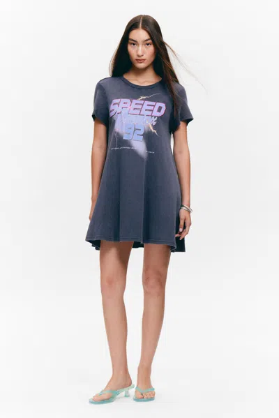 Monki Short-sleeved A-line Tee Dress