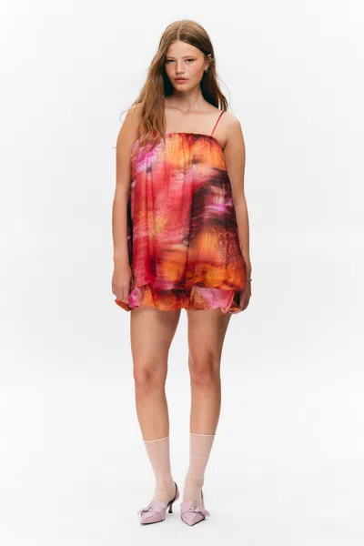 Monki Sleeveless Balloon Mini Dress
