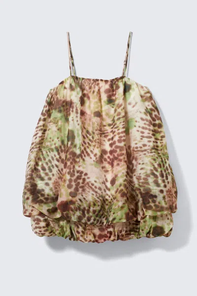 Monki Sleeveless Balloon Mini Dress