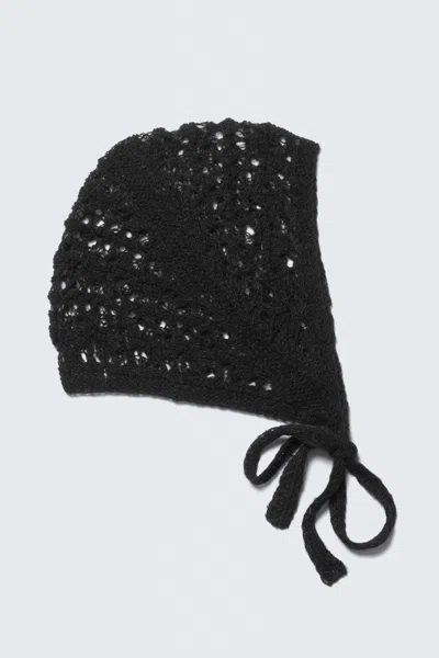 Monki Soft Knitted Bonnet