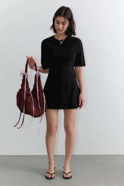 Monki Structured Mini T-shirt Dress