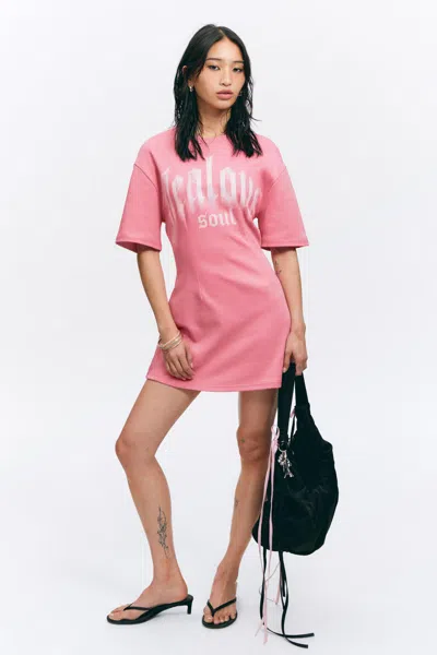 Monki Structured Mini T-shirt Dress