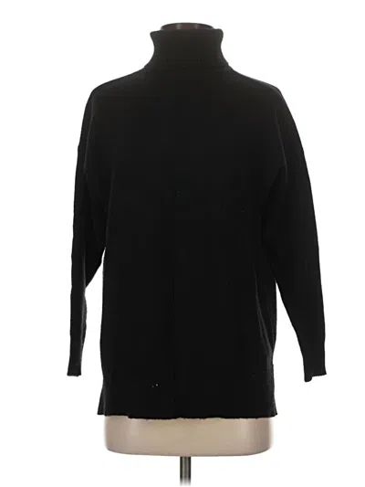 Pre-owned Monki Turtleneck Sweater In Black