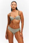 Monki Underwired Padded Bikini Top