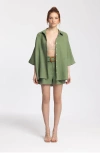 Monlicia Iyan Linen Shirt
