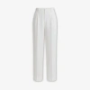 Monlicia Nevara High Waist Palazzo Pant In White