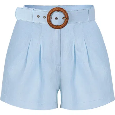 Monlicia Reve 100% Linen Relaxed Fit High In Brown