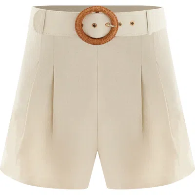 Monlicia Reve 100% Linen Relaxed Fit High In Neutral