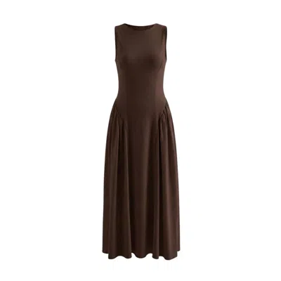 Monlicia Women's Elaris Viscose Bodycon Maxi Dress - Brown