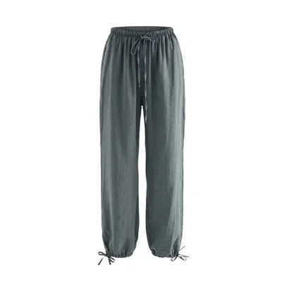 Monlicia Women's Novelle Modal Balloon Pants - Grey In Gray