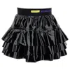 Monnalisa Flared Vinyl Skirt