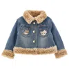 Monnalisa - Jacket 055 Denim C/pelliccia E Orsi 39d106 4733