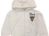 Monnalisa - Open Sweatshirt Panna 0001 198807rg 8072