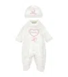 Monnalisa 2-piece Embroidered Set In Multi