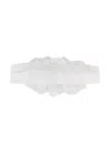 Monnalisa Appliqué-detail Jersey Headband In White