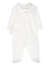 Monnalisa Appliqué-detailing Cotton Pyjamas In White