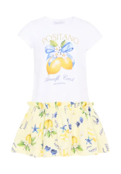 Monnalisa Kids' Baby Dress  11g916ru_7201 In Multi