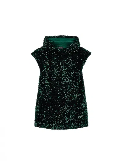 Monnalisa Kids' Baby Dress  49f903_6043 In Green